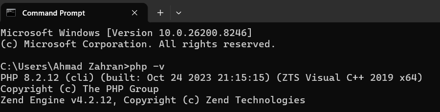PHP Version Check