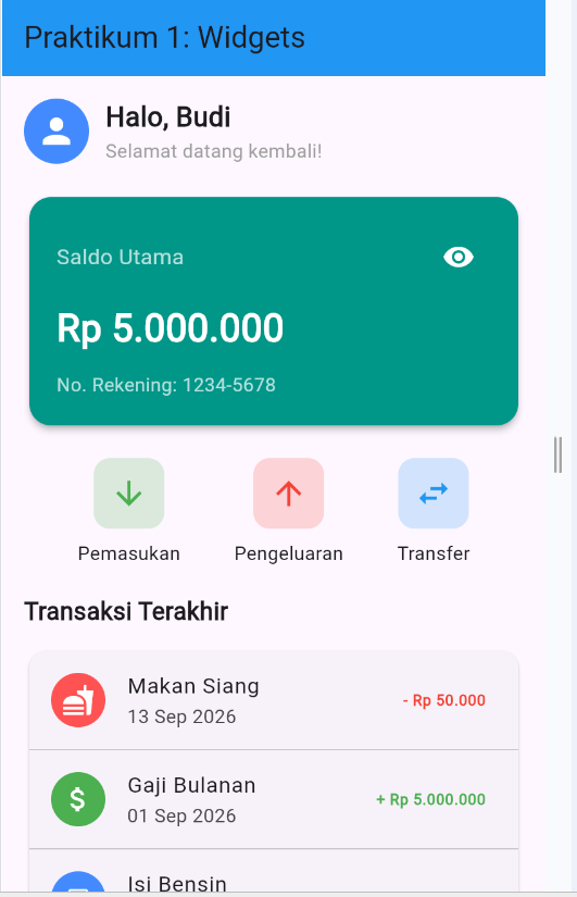 Hasil Praktikum 2 - Tombol Aksi Row